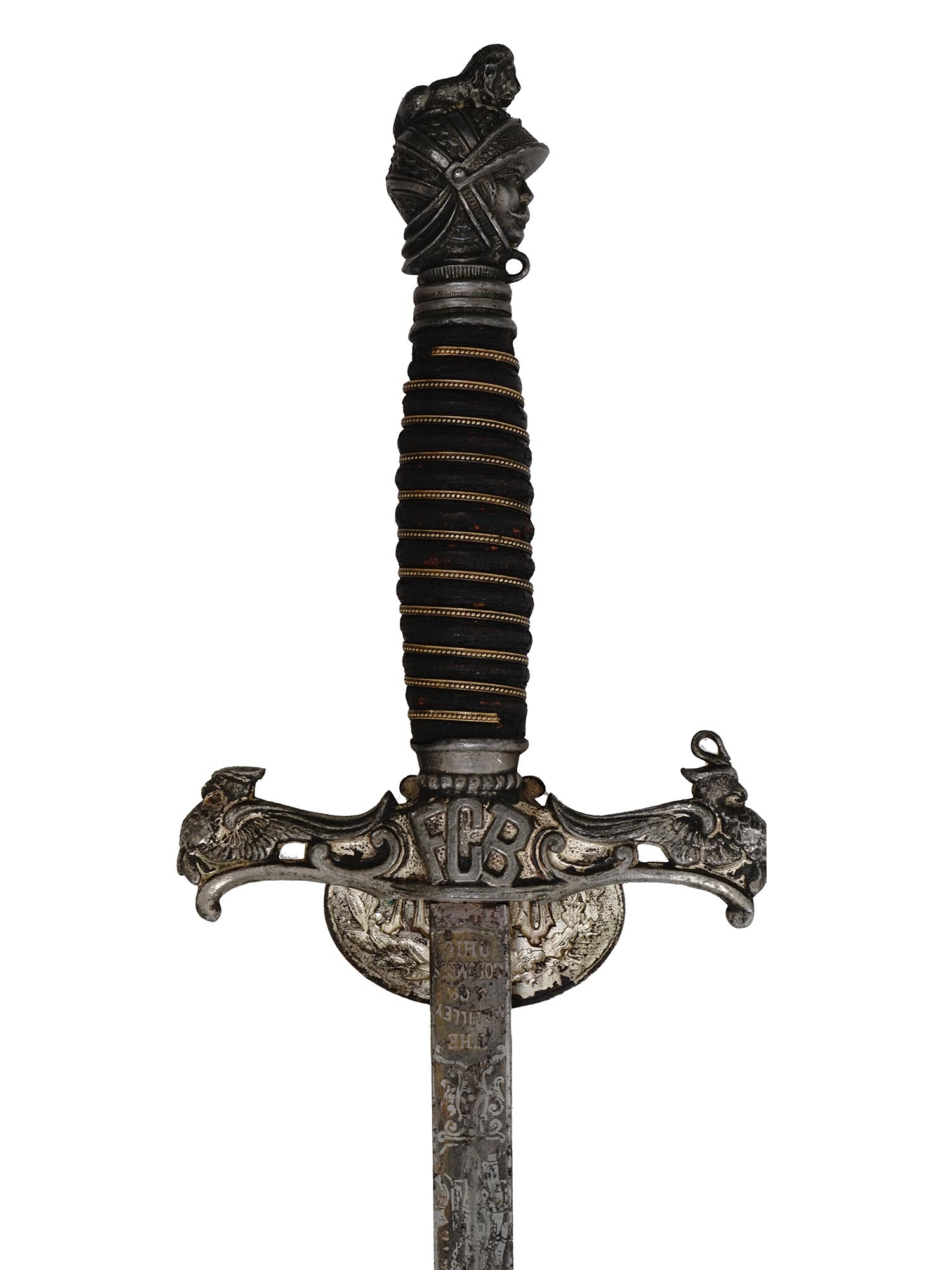 ANTIQUE AMERICAN KNIGHTS OF PYTHIAS FCB SWORD PIC-7